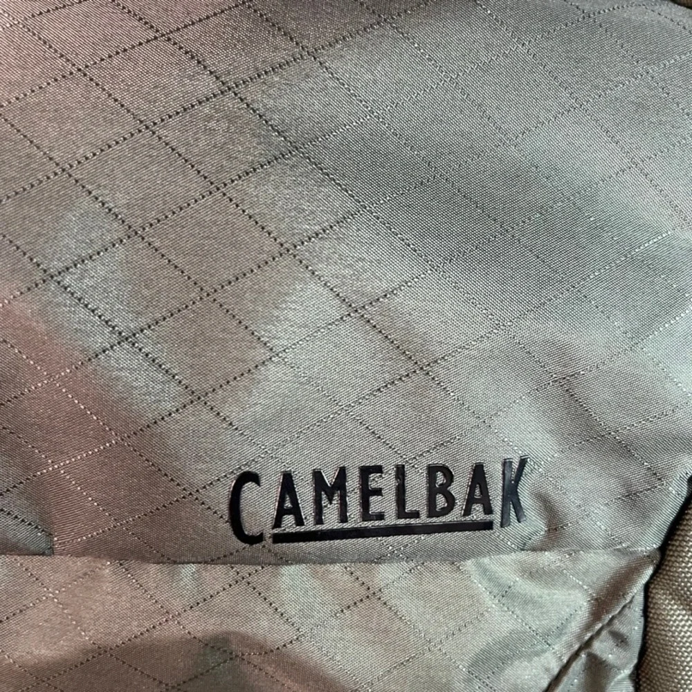 CamelBak Roll Top Backpack Olive Green Ripstop Hiking Commuter Bag
